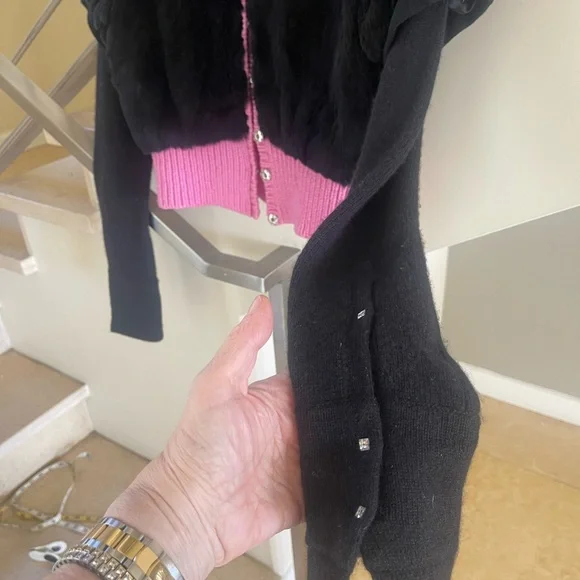IISLI PINK & BLACK JACKET